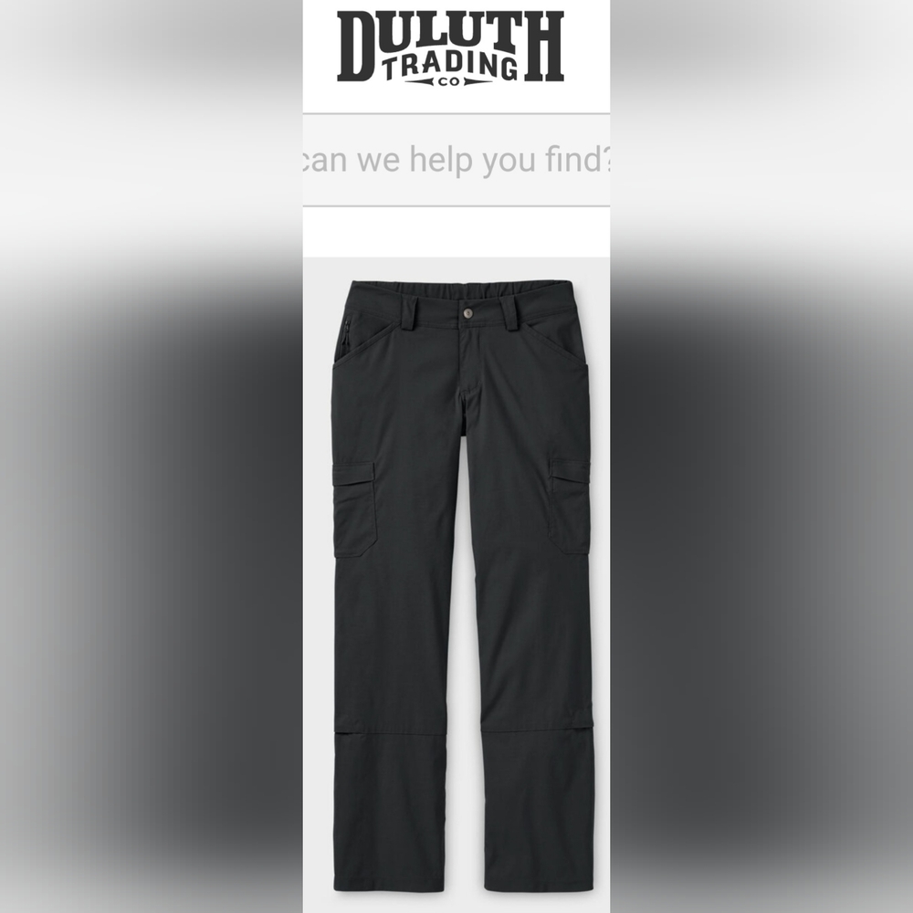 Duluth DRY ON THE FLY bootcut Cargo
